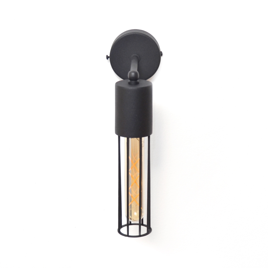 Nástěnná lampa MELODY 1xE27/15W/230V černá