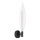 Nástěnná lampa NORDIC 1xG9/5W/230V černá/čirá