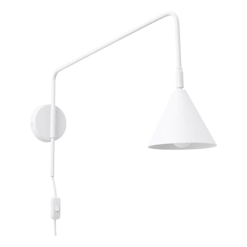 Nástěnná lampa NOX 1xE14/10W/230V bílá