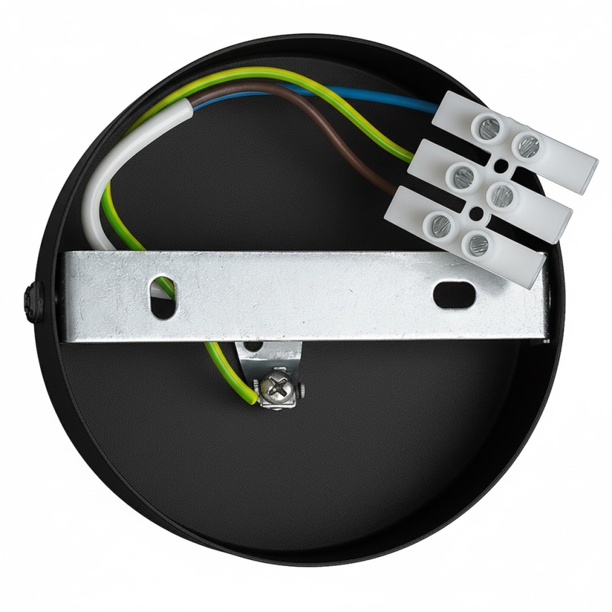 Nástěnná lampa PAFOS 1xE27/15W/230V černá