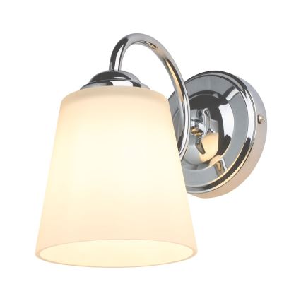 Nástěnná lampa PAFOS 1xE27/15W/230V lesklý chrom