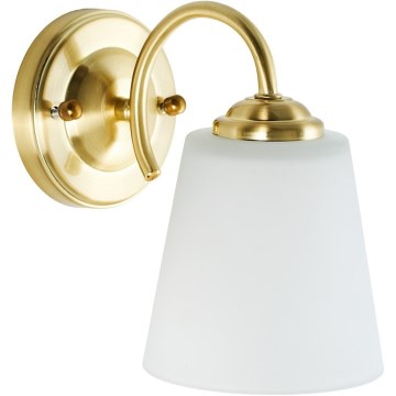 Nástěnná lampa PAFOS 1xE27/15W/230V zlatá