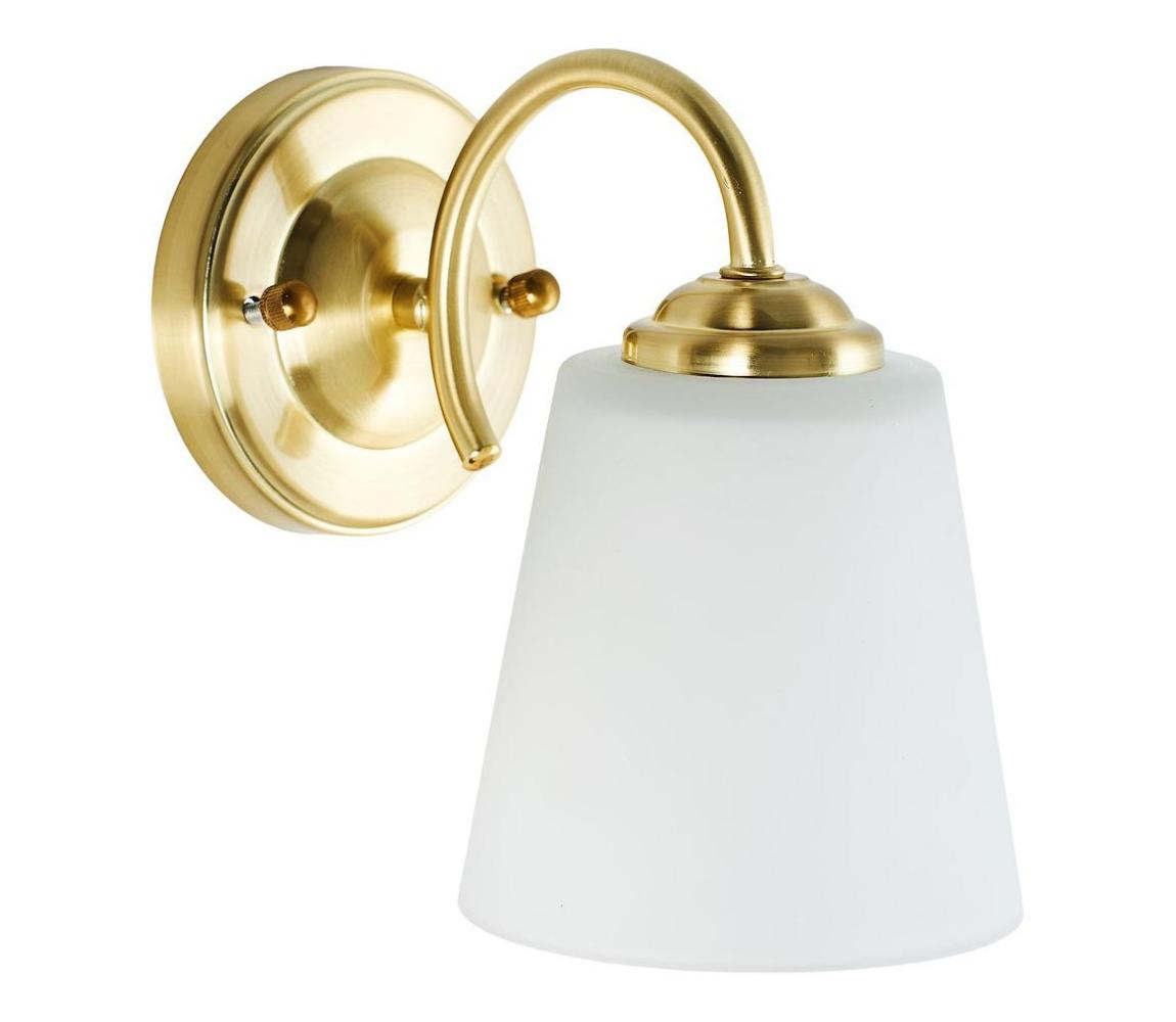 Nástěnná lampa PAFOS 1xE27/15W/230V zlatá ML2764 – Alasans