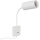 Nástěnná lampa s USB PUNTO 1xGU10/9W/230V bílá