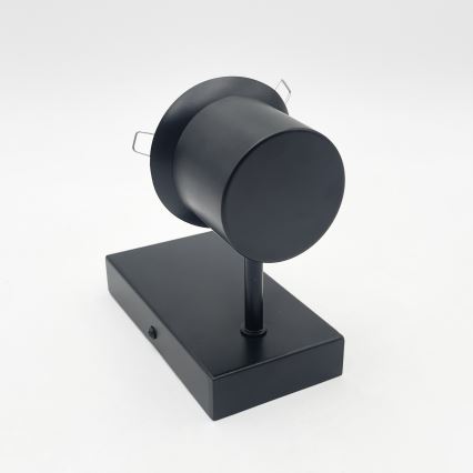 Nástěnná lampa SFERIO 1xE14/5W/230V černá/kouřová černá