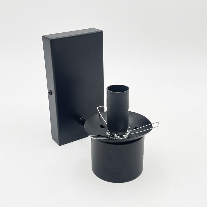 Nástěnná lampa SFERIO 1xE14/5W/230V černá/kouřová černá