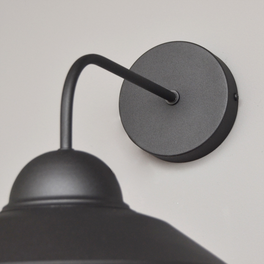 Nástěnná lampa SORAPIS 1xE27/15W/230V černá