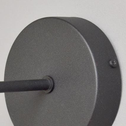 Nástěnná lampa SORAPIS 1xE27/15W/230V černá