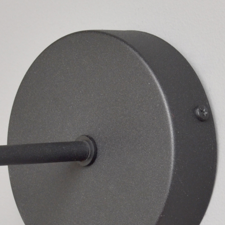 Nástěnná lampa SORAPIS 1xE27/15W/230V černá