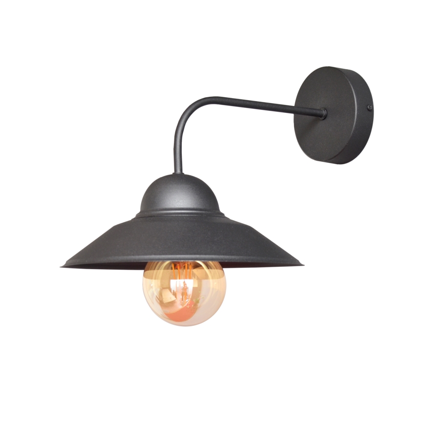 Nástěnná lampa SORAPIS 1xE27/15W/230V černá