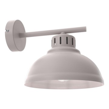Nástěnná lampa SVEN 1xE27/15W/230V krémová
