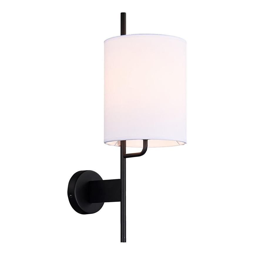 Nástěnná lampa TOKYO 1xE27/40W/230V černá/bílá