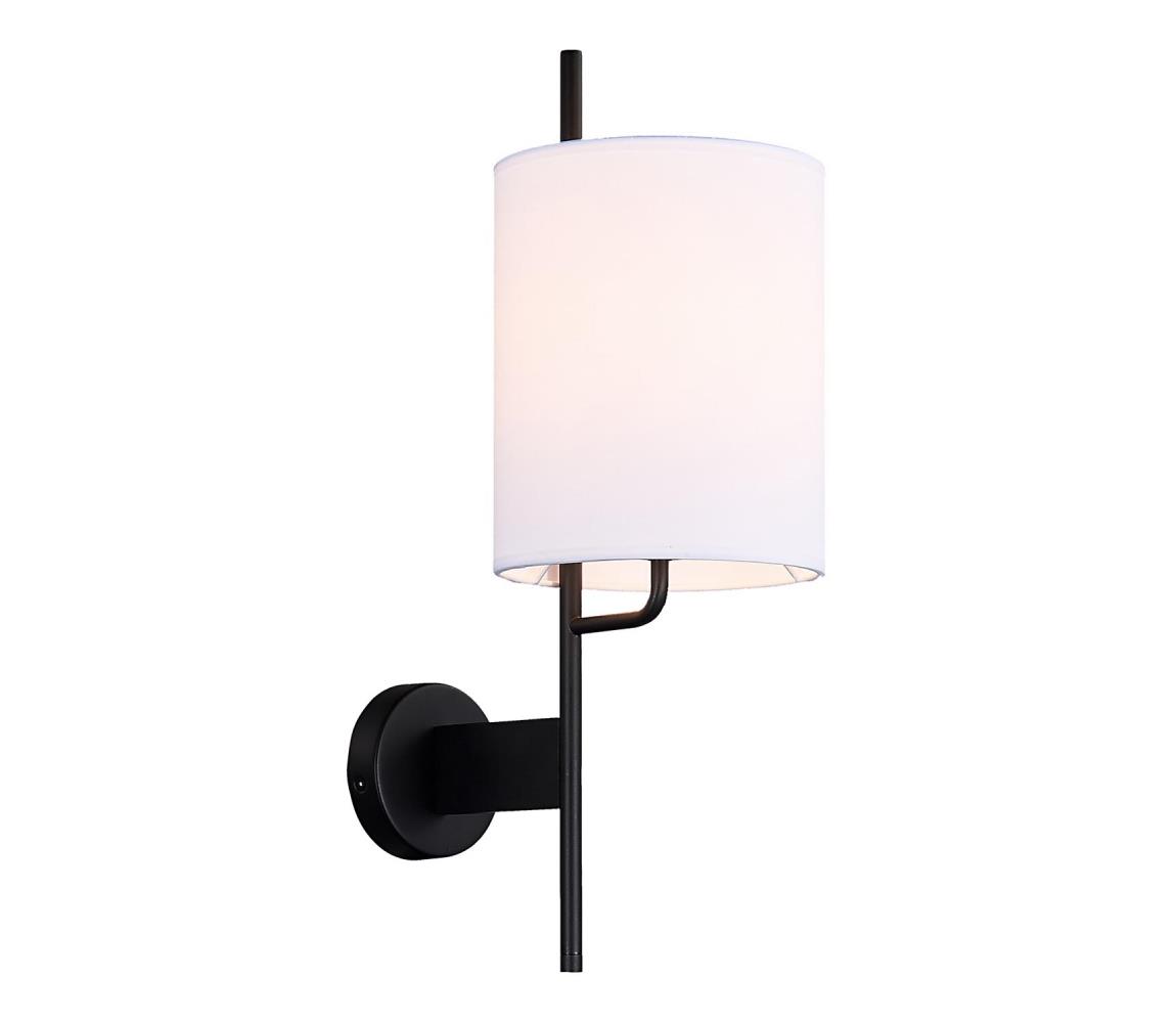 Candellux Nástěnná lampa TOKYO 1xE27/40W/230V černá/bílá CA0702