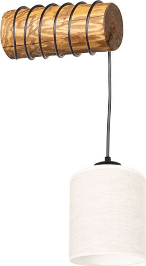Nástěnná lampa TRENO 1xE27/25W/230V borovice