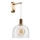 Nástěnná lampa VIVE 1xE27/15W/230V zlatá