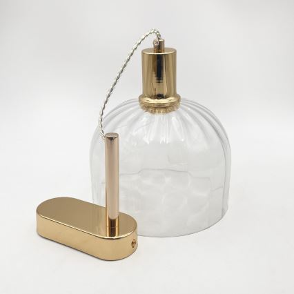 Nástěnná lampa VIVE 1xE27/15W/230V zlatá