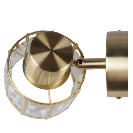 Nástěnná lampa ZAHARA 1xE27/10W/230V zlatá