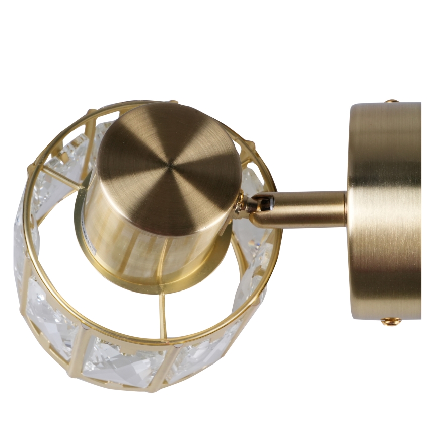 Nástěnná lampa ZAHARA 1xE27/10W/230V zlatá