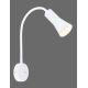 Nástěnná lampička ARENA 1xE14/40W/230V bílá