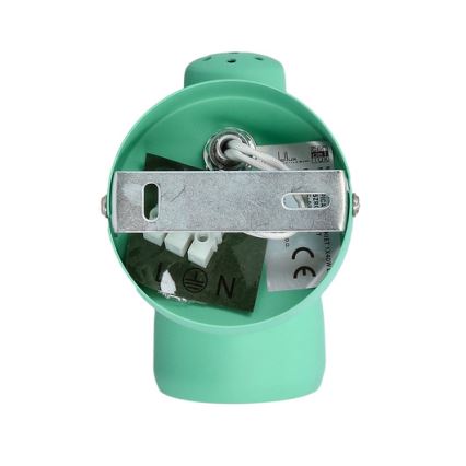 Nástěnná lampička PICARDO 1xE14/40W/230V tyrkysová