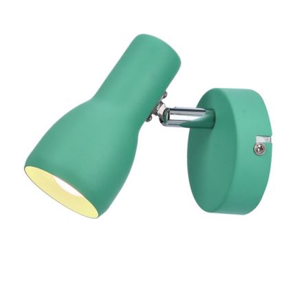 Nástěnná lampička PICARDO 1xE14/40W/230V tyrkysová
