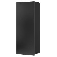 Nástěnná skříňka CALABRINI 117x45 cm černá