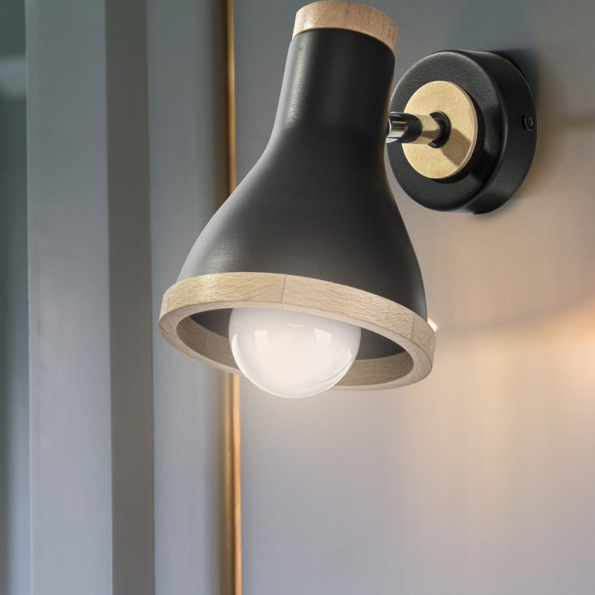 Nástěnné bodové svítidlo HOLLY 1xE27/60W/230V
