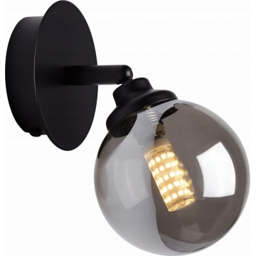 Nástěnné bodové svítidlo IMAGINE 1xG9/40W/230V černá/kouřová