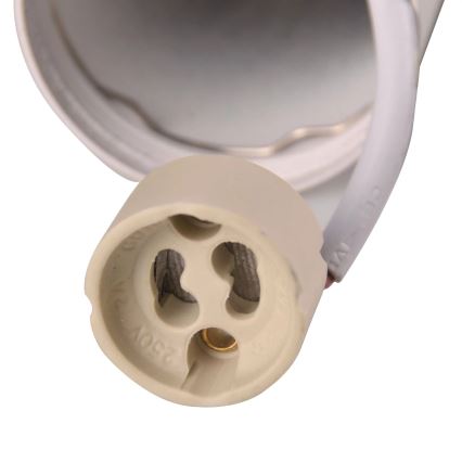 Nástěnné bodové svítidlo PARIS 2xGU10/10W/230V bílá