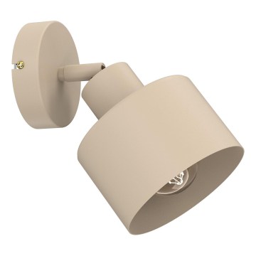 Nástěnné bodové svítidlo PARKLA 1xE27/15W/230V béžová