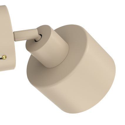 Nástěnné bodové svítidlo PARKLA 1xE27/15W/230V béžová