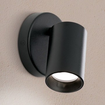 Nástěnné bodové svítidlo SEAN 1xGU10/13W/230V černá