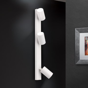 Nástěnné bodové svítidlo SEAN 3xGU10/13W/230V bílá