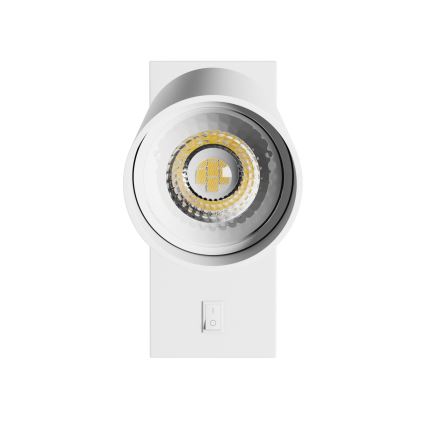 Nástěnné bodové svítidlo SQUALLA VARIOSA 1xGU10/10W/230V bílá