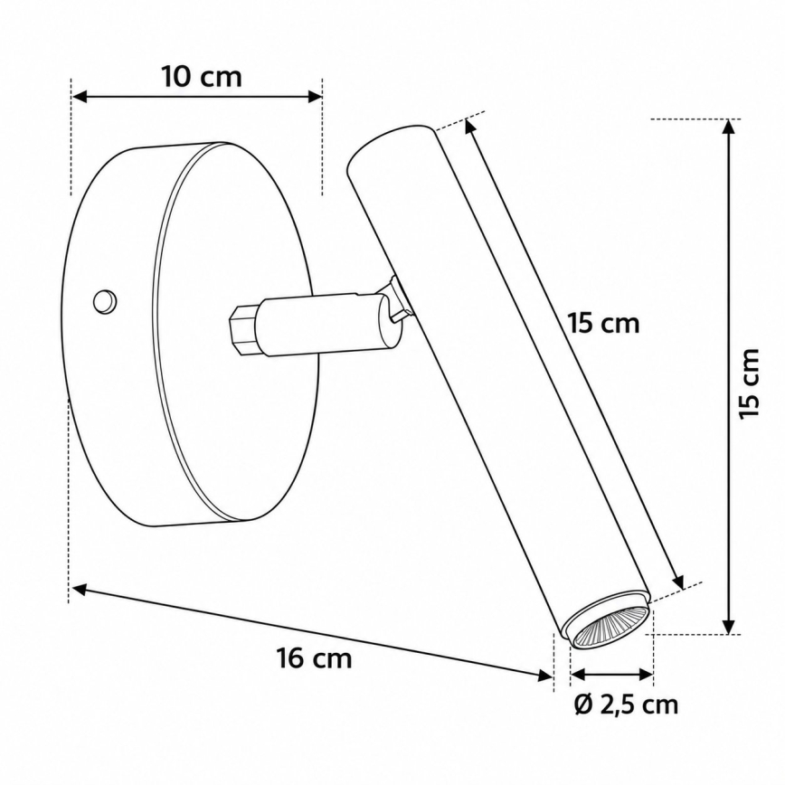 Nástěnné bodové svítidlo STALACTITE 1xG9/3W/230V modrá
