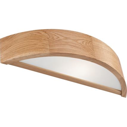 Nástěnné svítidlo 1xE27/60W/230V dub