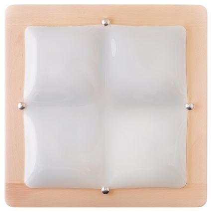 Nástěnné svítidlo 4xE27/20W/230V buk