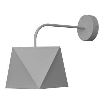 Nástěnné svítidlo ADAMANT 1xE27/15W/230V šedá