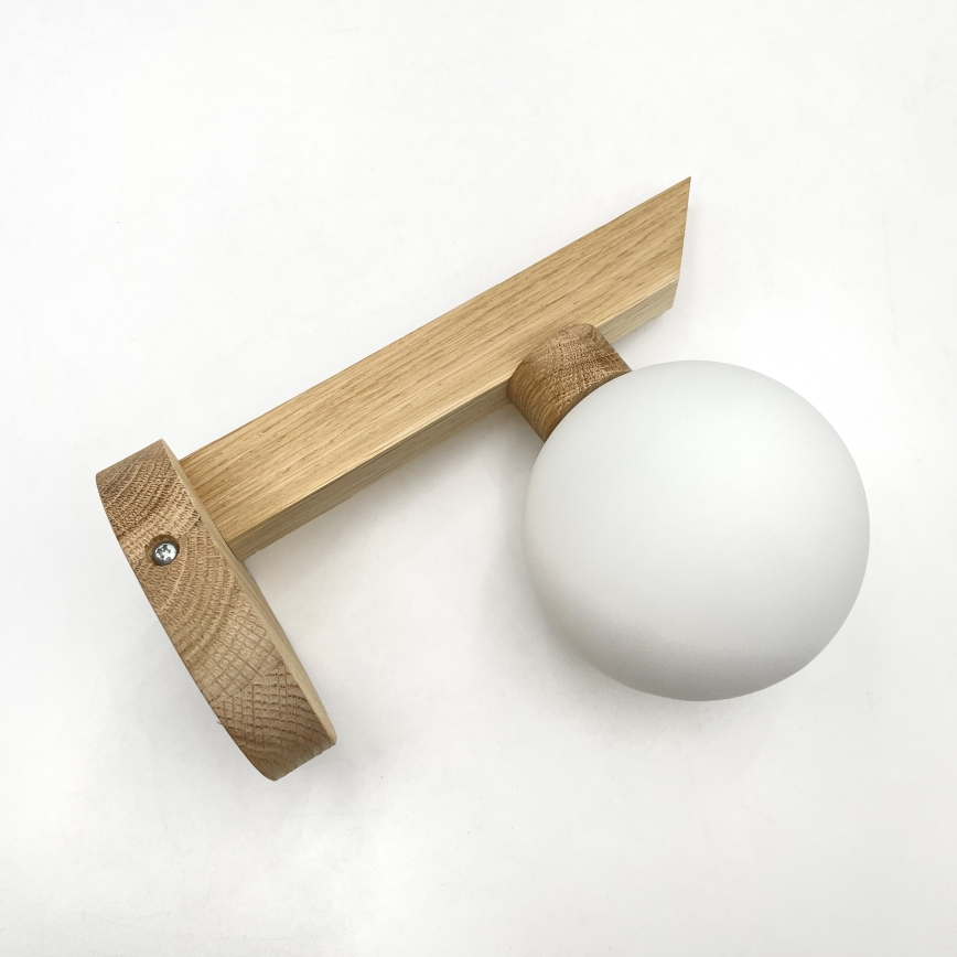 Nástěnné svítidlo ANTONIO 1xG9/5W/230V dub/bílá