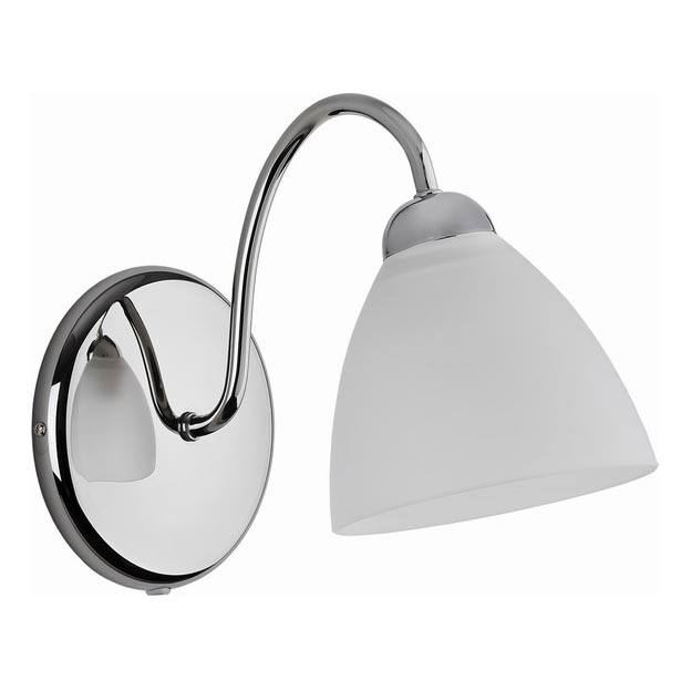 Nástěnné svítidlo ARIEL 1xE27/15W/230V lesklý chrom