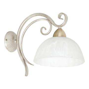 Nástěnné svítidlo AURORA WHITE 1xE27/60W/230V