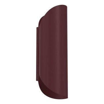 Nástěnné svítidlo BARBOS 2xG9/8W/230V burgundy