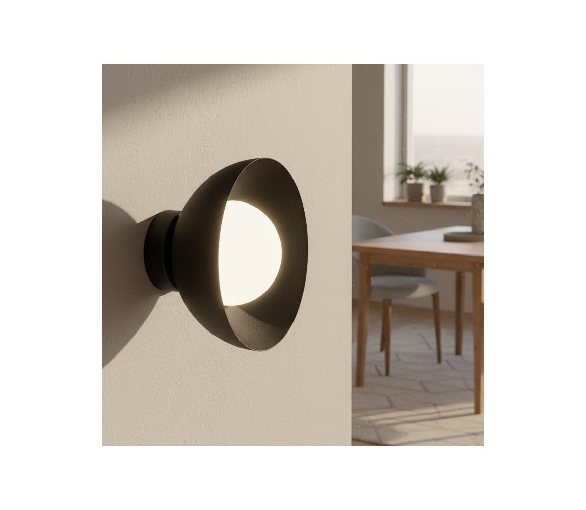 EMIBIG Nástěnné svítidlo BIBI 1xG9/8W/230V černá 1544/K1