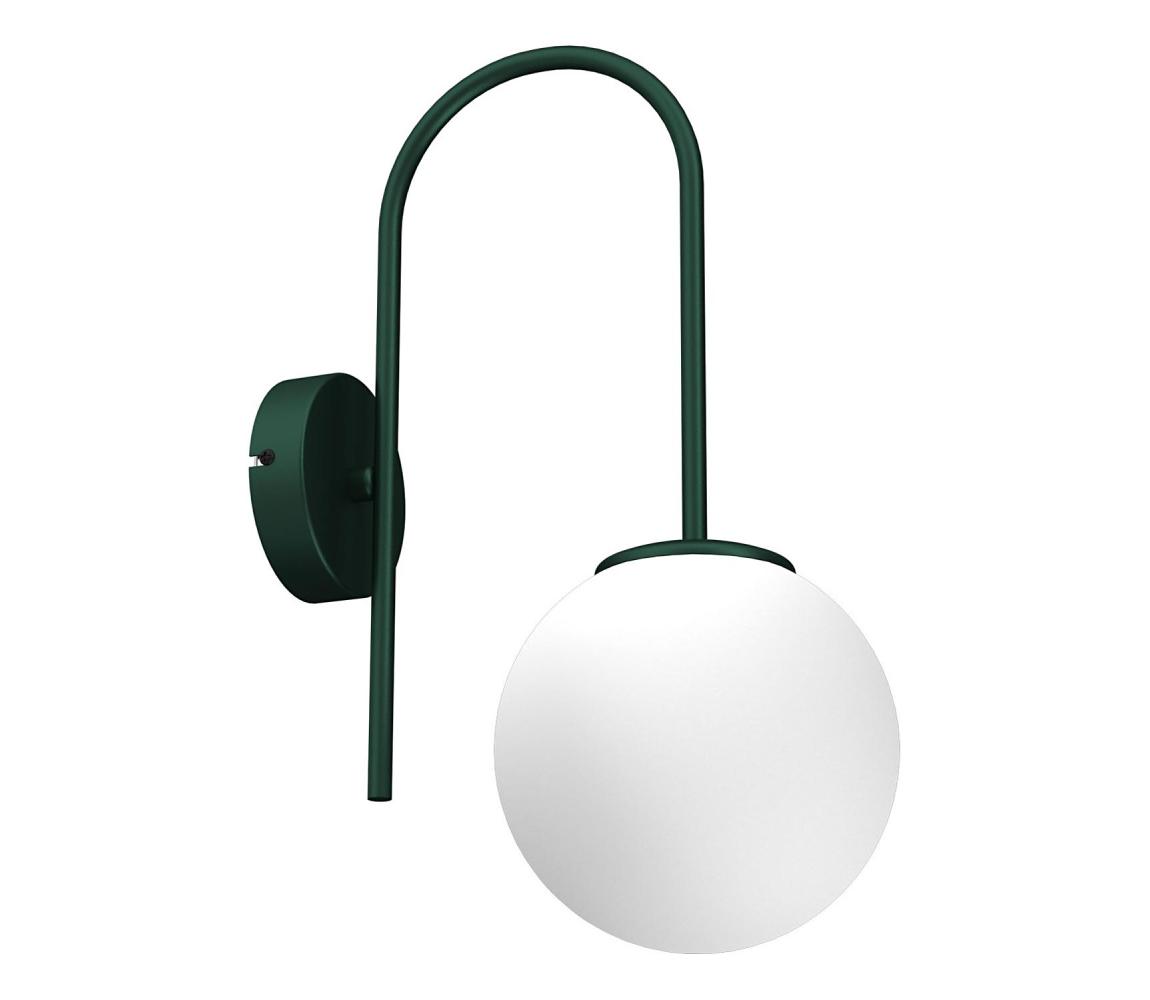 Nástěnné svítidlo CAMBRIDGE 1xE14/15W/230V zelená 3009 – Alasans