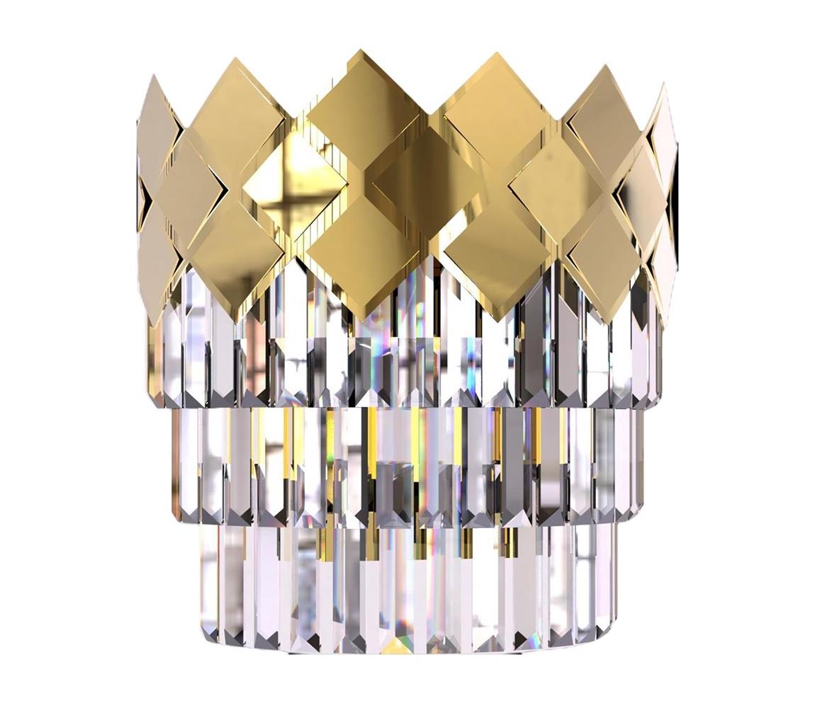  Nástěnné svítidlo CARISMA 2xE14/40W/230V zlatá 