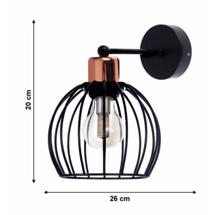 Nástěnné svítidlo CELTA 1xE27/40W/230V