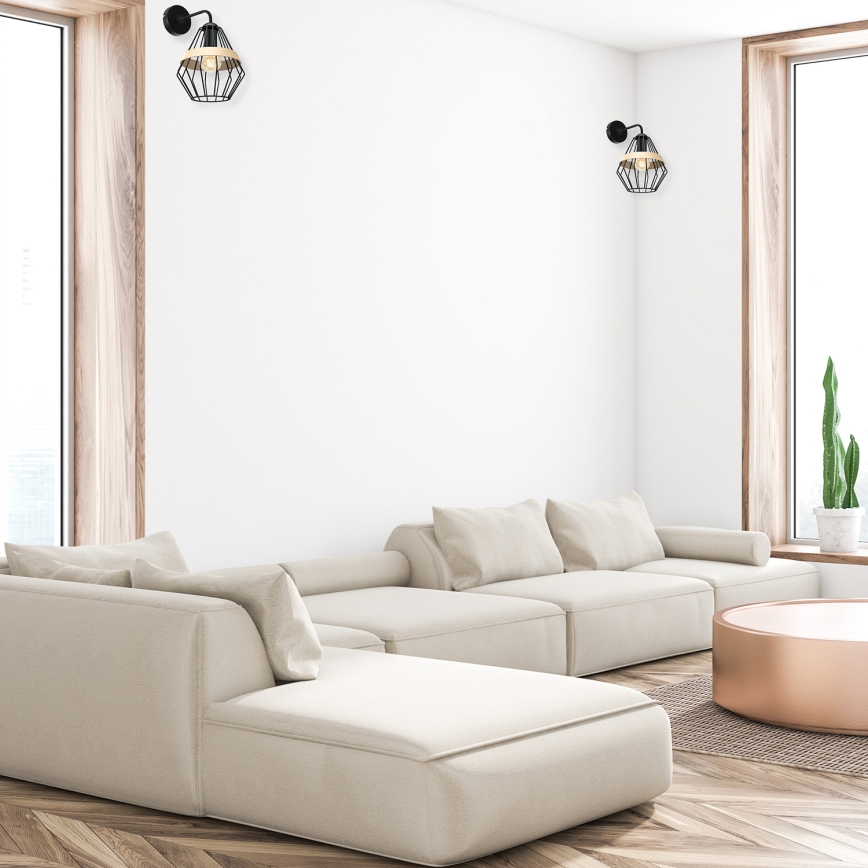 Nástěnné svítidlo CLIF 1xE27/60W/230V