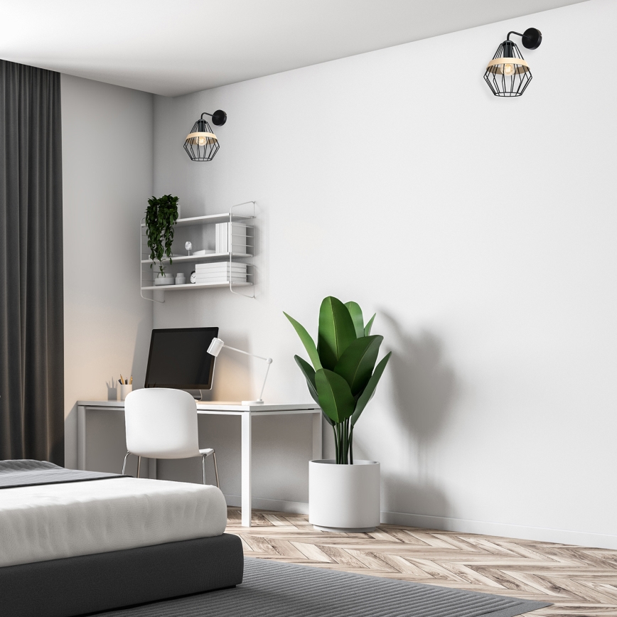 Nástěnné svítidlo CLIF 1xE27/60W/230V