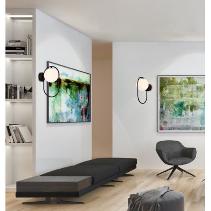 Nástěnné svítidlo CORDEL 1xG9/28W/230V černá
