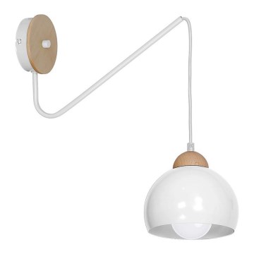 Nástěnné svítidlo DAMA 1xE27/60W/230V bílá